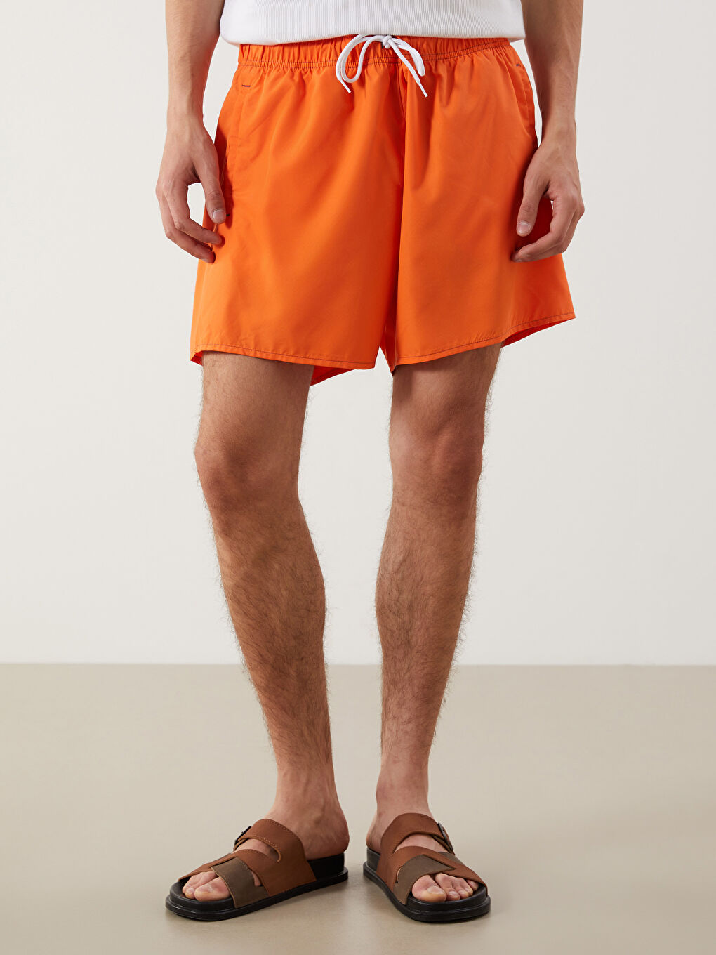 Karışık Kısa Boy Erkek Deniz Şortu-1