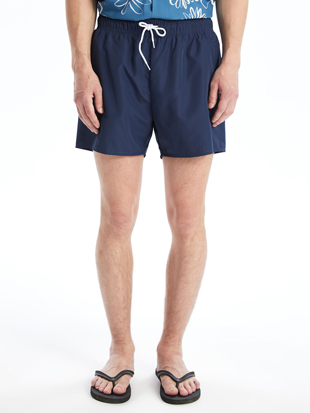 Karışık Kısa Boy Erkek Deniz Şortu-3