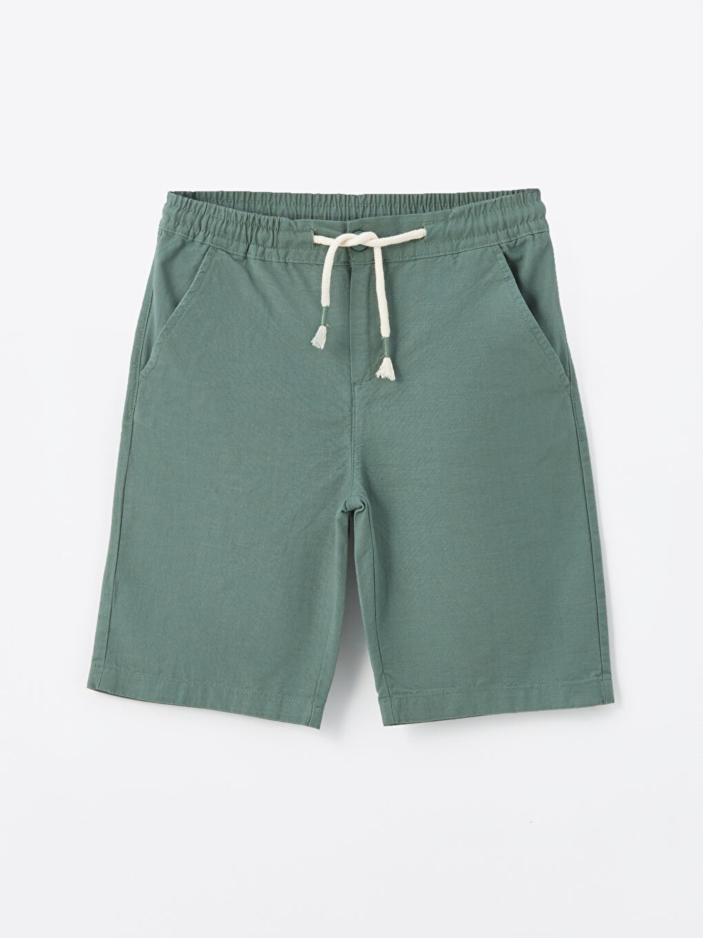 Patterned Boy's Shirt and Shorts -S4CQ91Z4-LRR