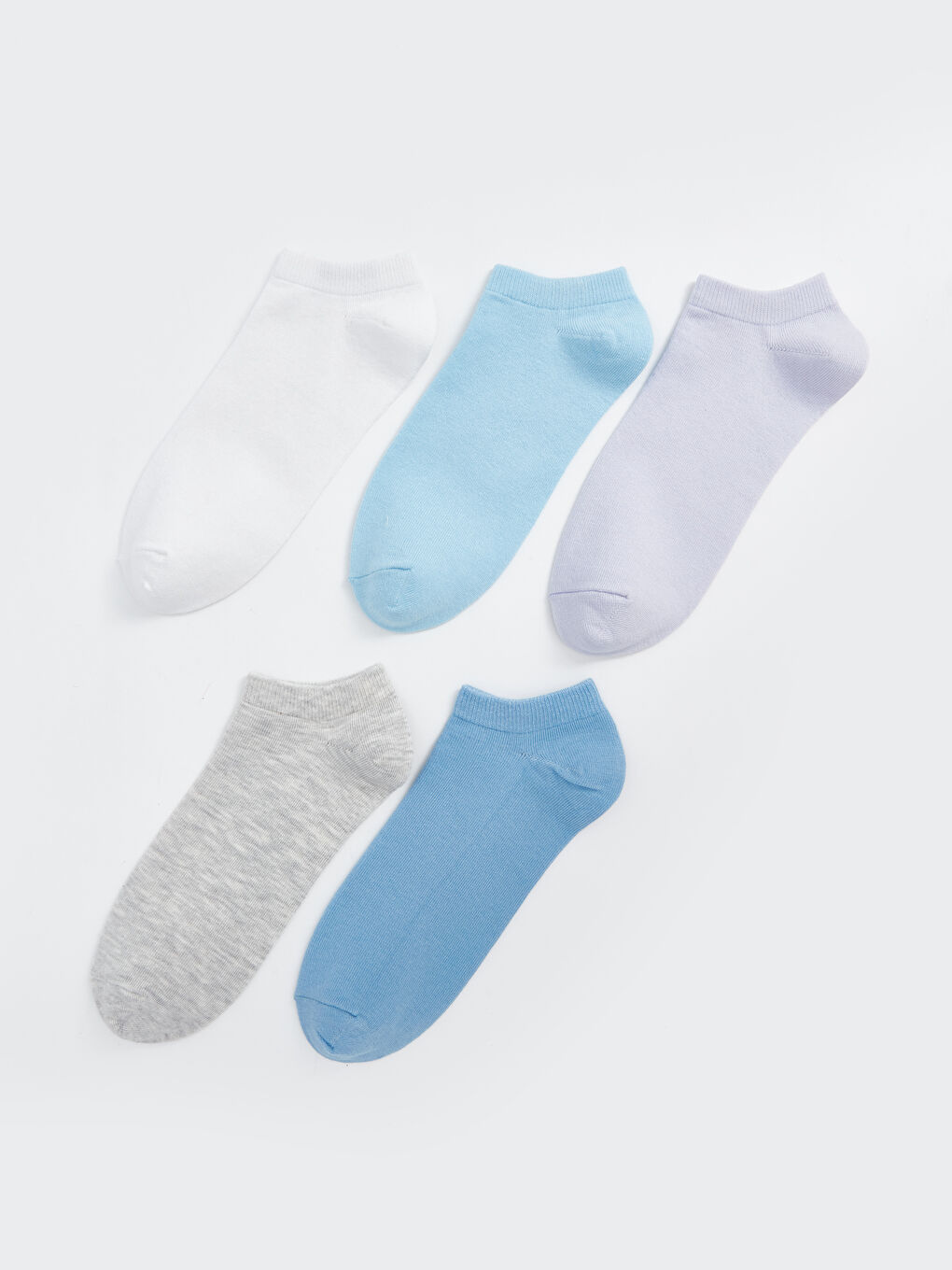 جوارب رياضية سادة للسيدات - ٥ قطع