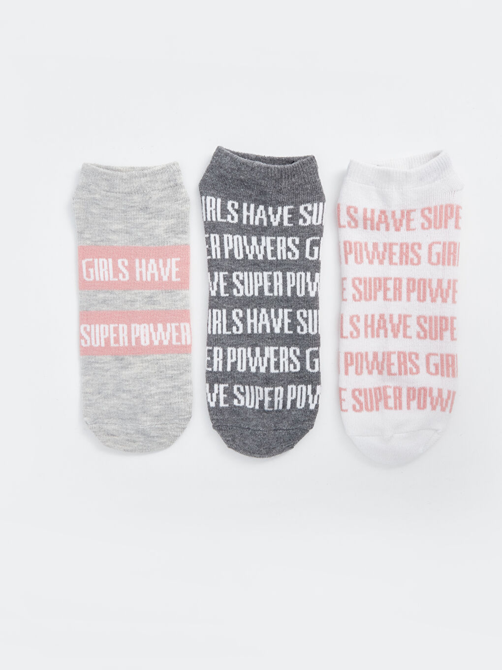 Patterned Women's Trainer Socks 5 Pack-2