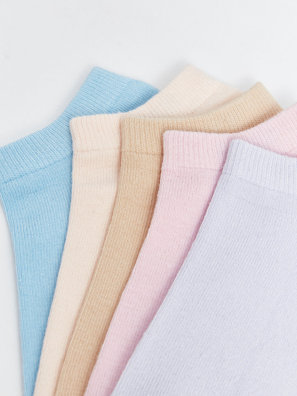 Women's Plain Trainer Socks 5 Pack-2