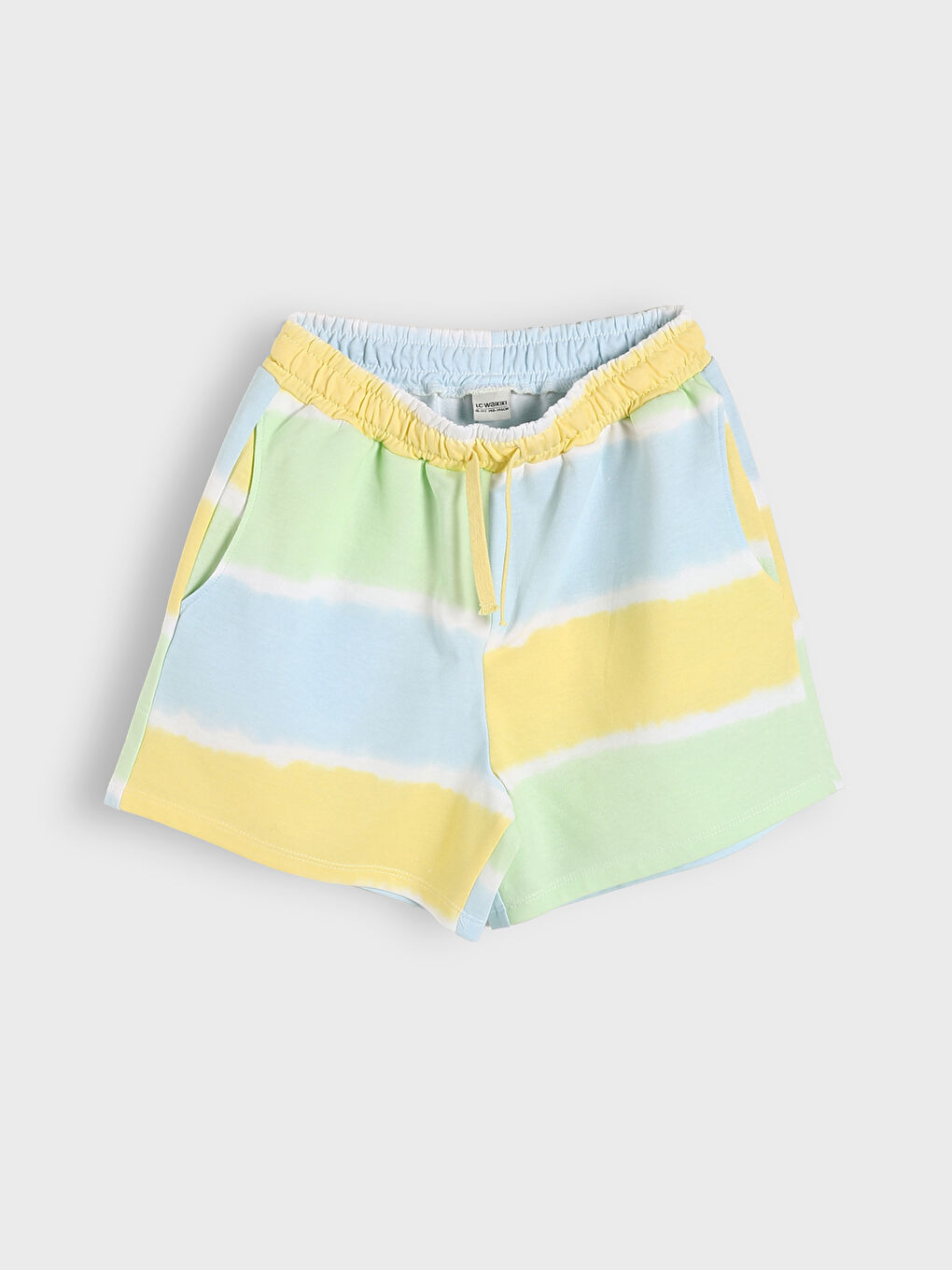 LCW Kids Girls' Shorts with Elastic Waist and Pockets -S4CS11Z4-F9C