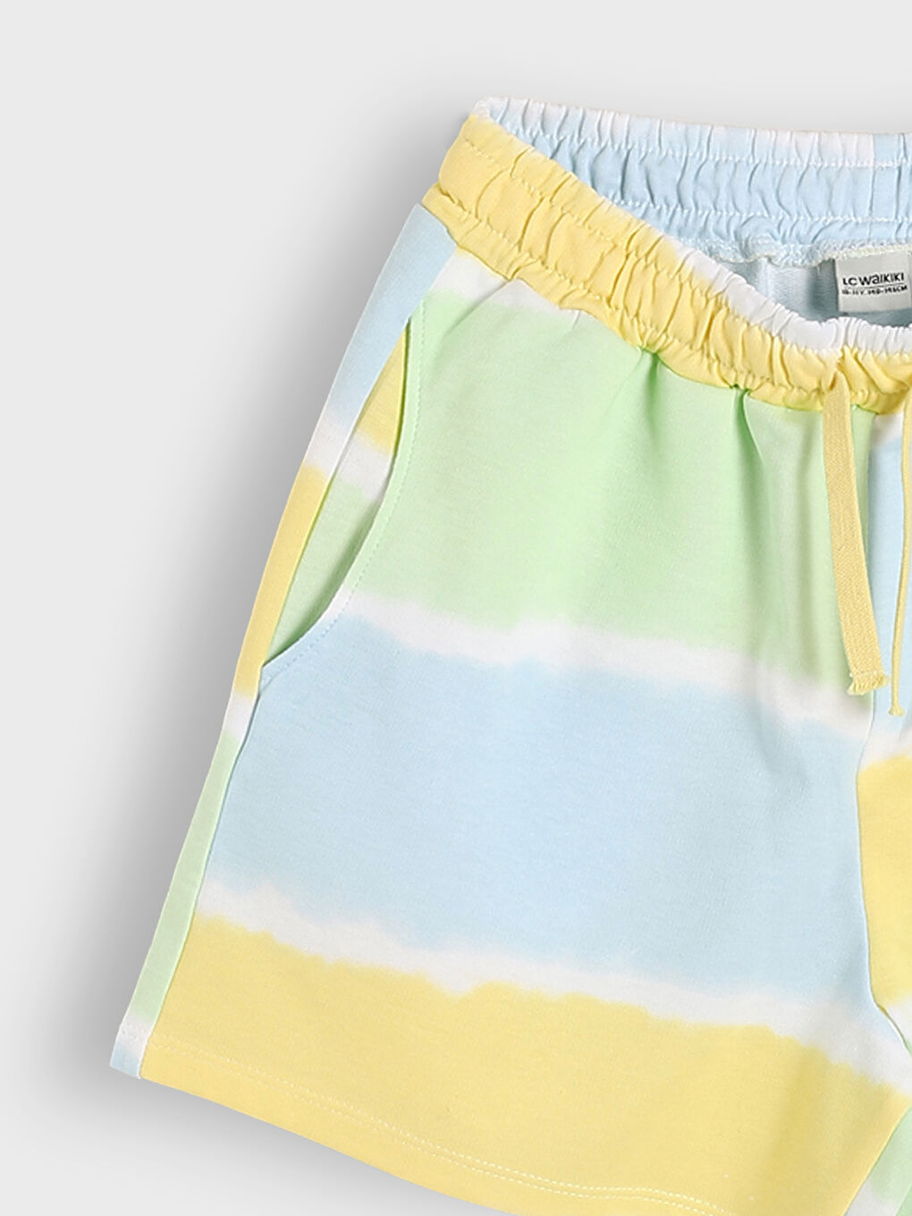 LCW Kids Girls' Shorts with Elastic Waist and Pockets -S4CS11Z4-F9C