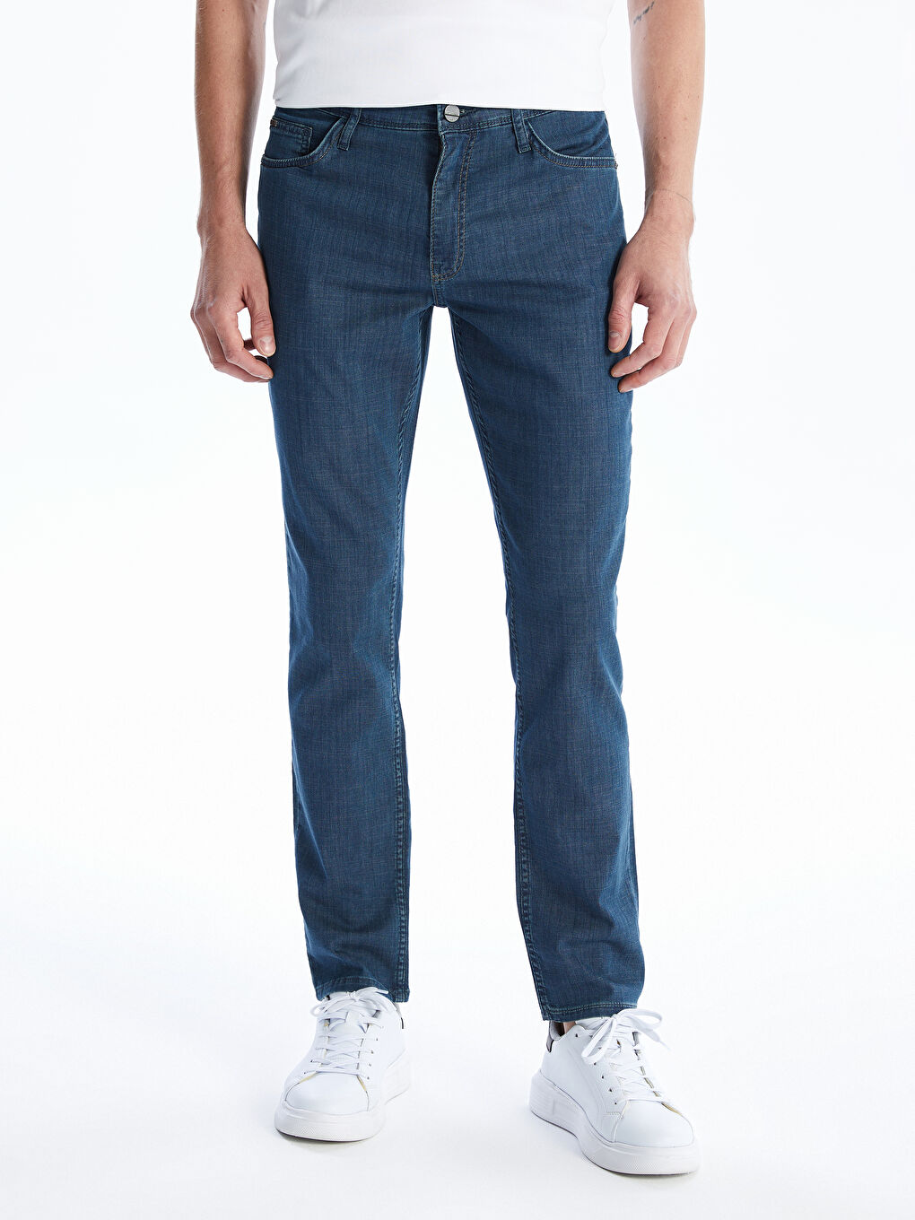 LCW Jeans Orta İndigo Rodeo 779 Regular Fit Erkek Jean Pantolon - 1