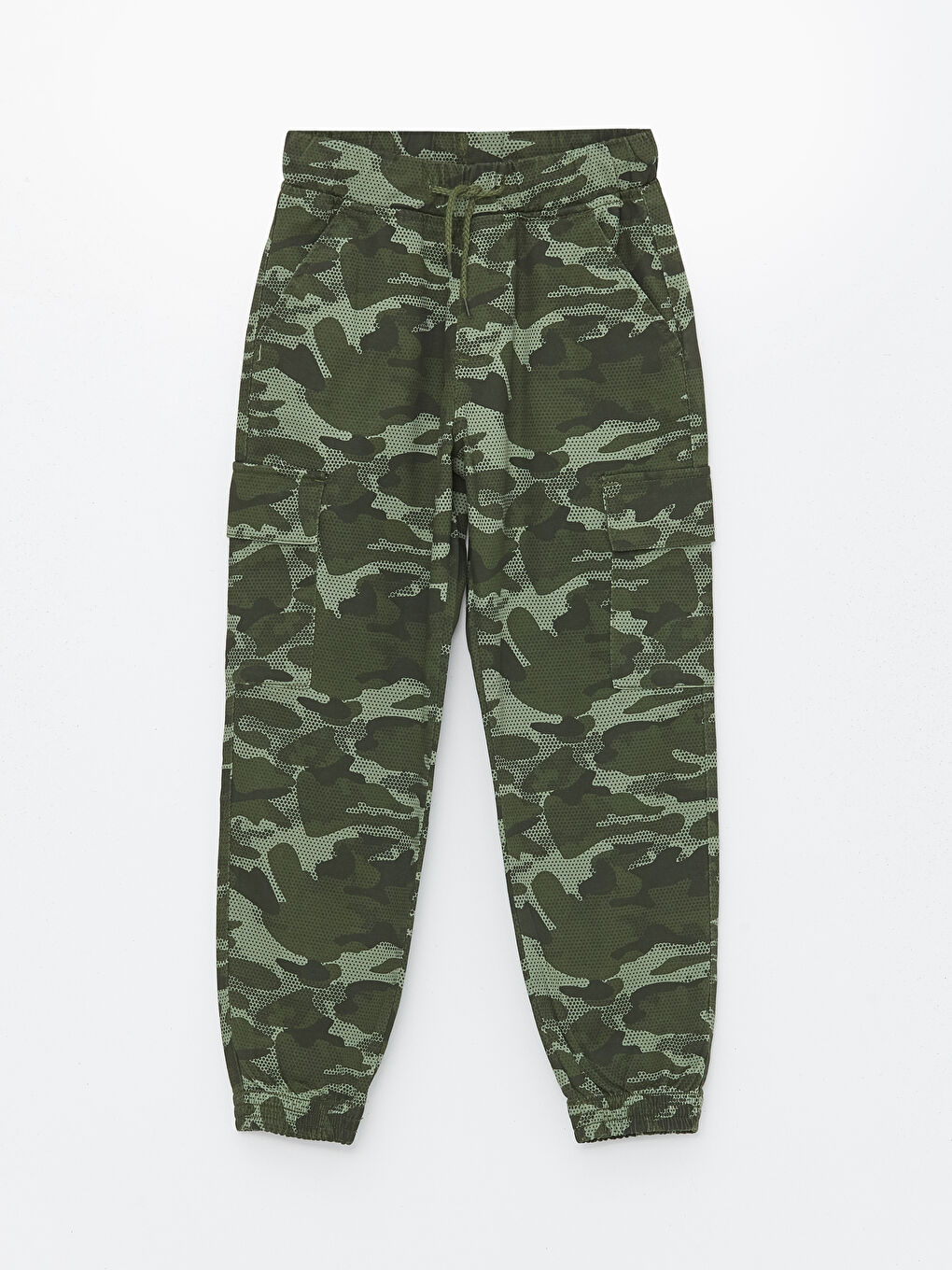 Relaxed Fit Elasticated Waist Boys' Cargo Jogger Pants -S4CS63Z4-LRR