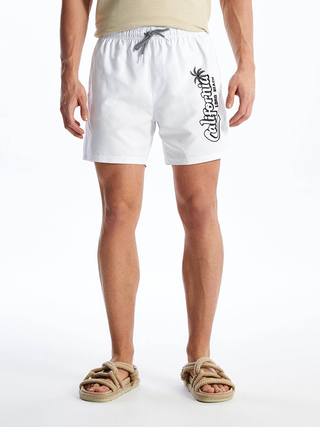 Men's Short Printed Swimwear -S4CS69Z8-FFB