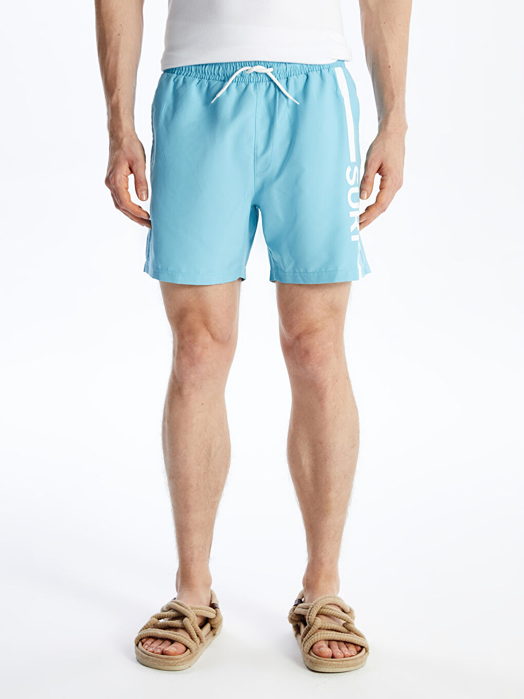 Men's Short Printed Swimwear -S4CT02Z8-FNS