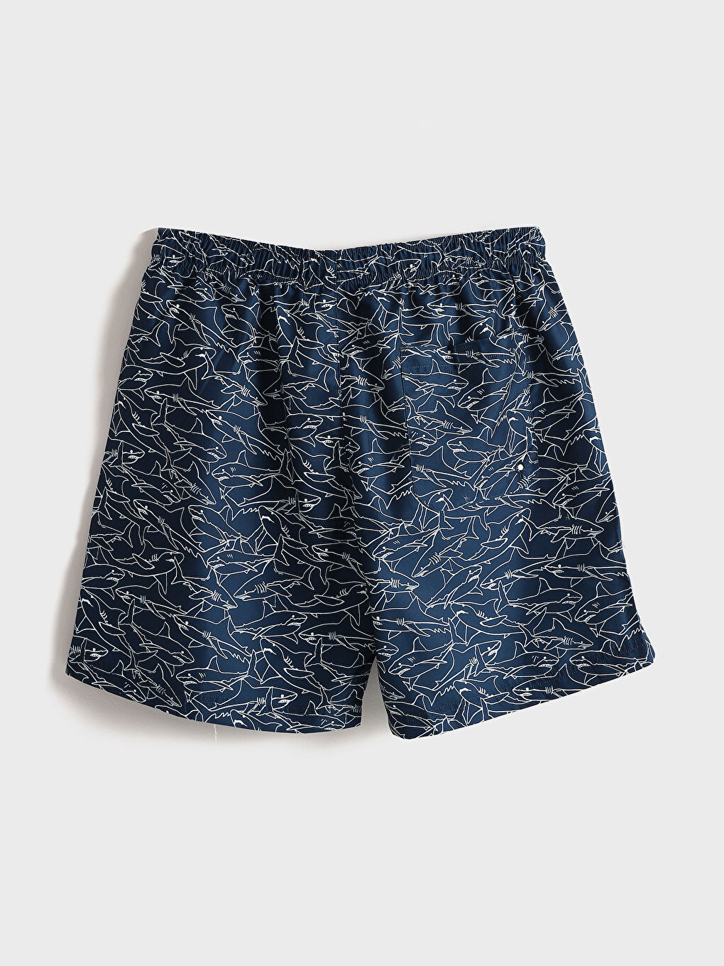 Short Patterned Men's Swimming Shorts -S4CT24Z8-LSJ