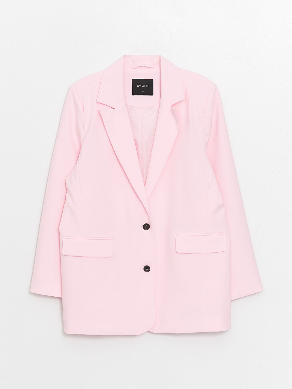 Sacou Blazer Simplu cu Mânecă Lungă pentru Femei-5