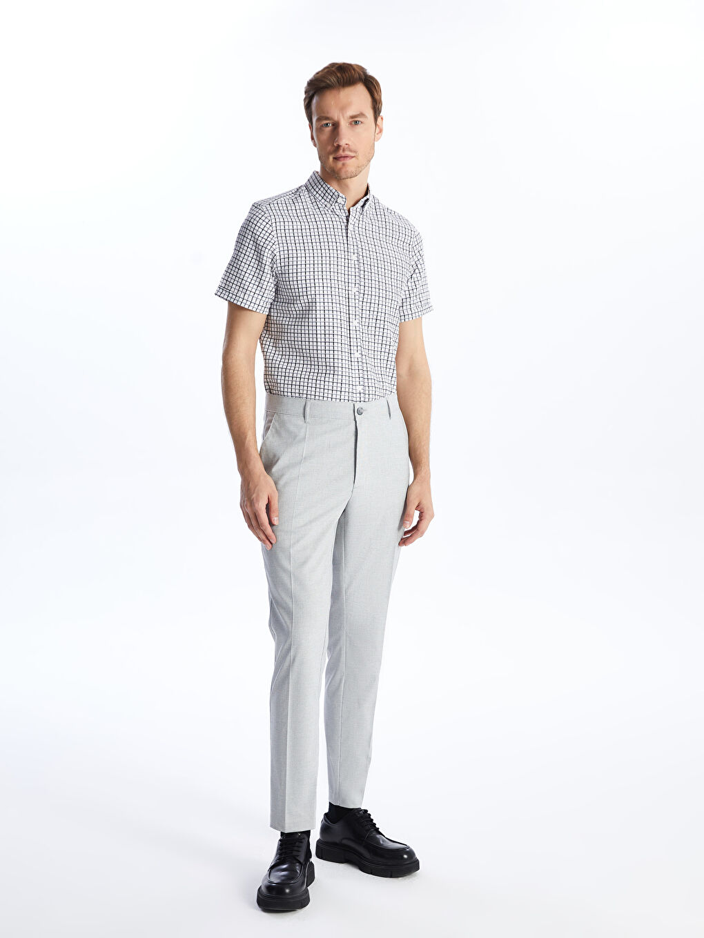 Slim Fit Men's Trousers -S4CT66Z8-CTK
