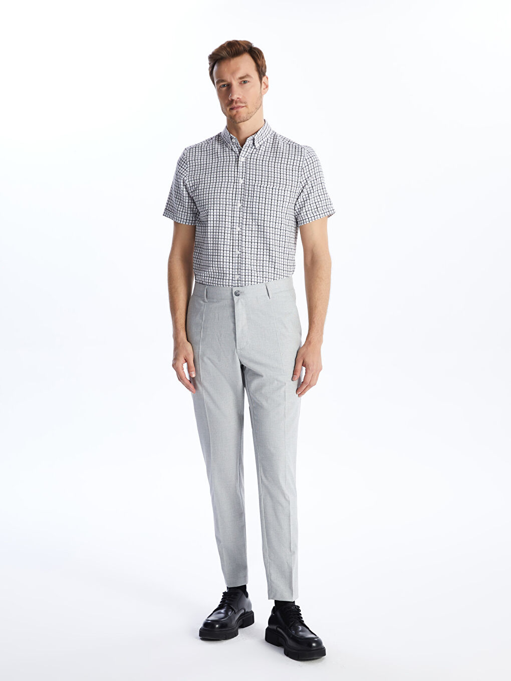 Slim Fit Men's Trousers -S4CT66Z8-CTK