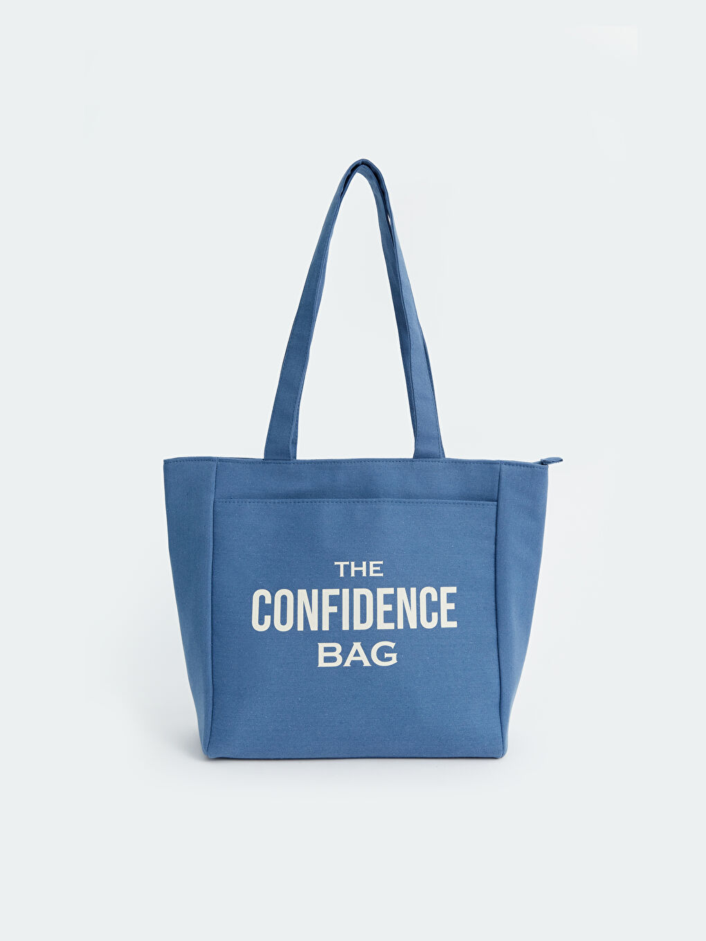 Embroidered Text Women's Shoulder Bag -S4CT85Z8-V9R