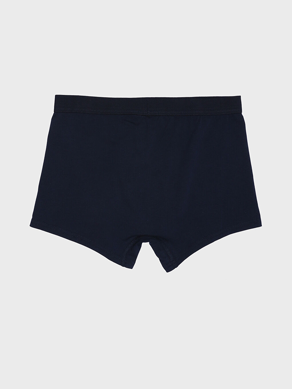 سراويل بوكسر قطن مطاطي عادي للرجال - مجموعتين-4