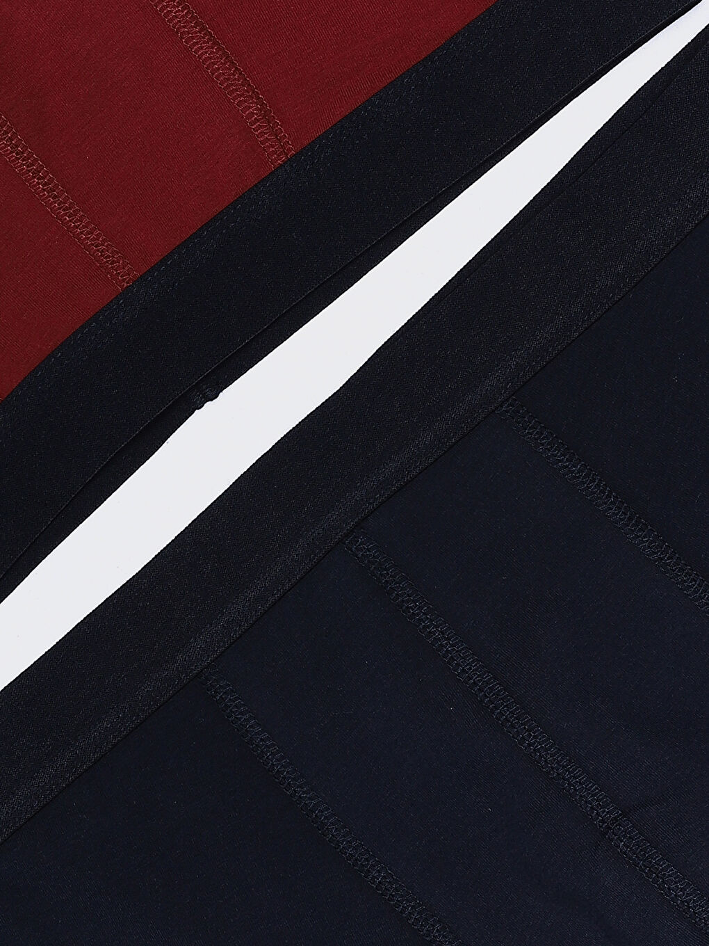 سراويل بوكسر قطن مطاطي عادي للرجال - مجموعتين-5