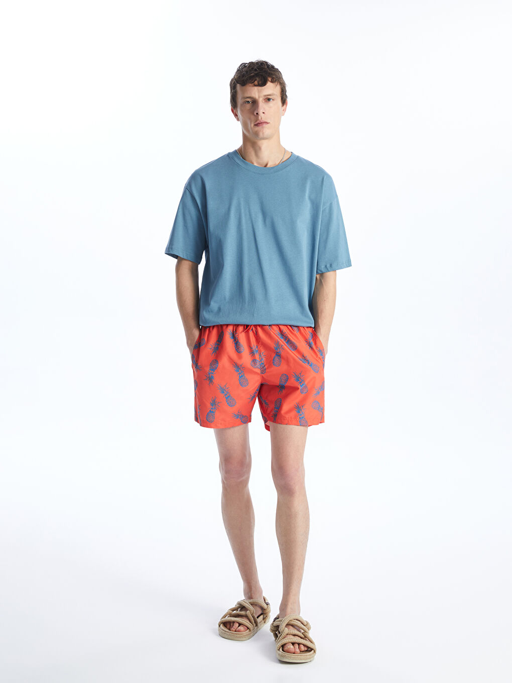 Short Pattern Men's Swimwear -S4CU14Z8-LSM