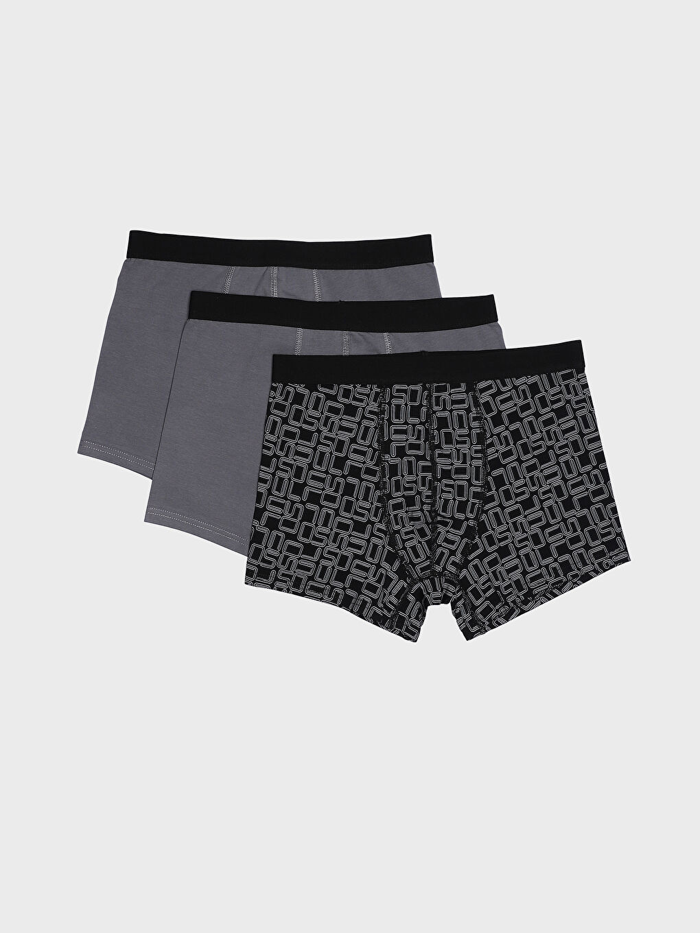 سراويل بوكسر عادي للرجال - ٣ قطع-11