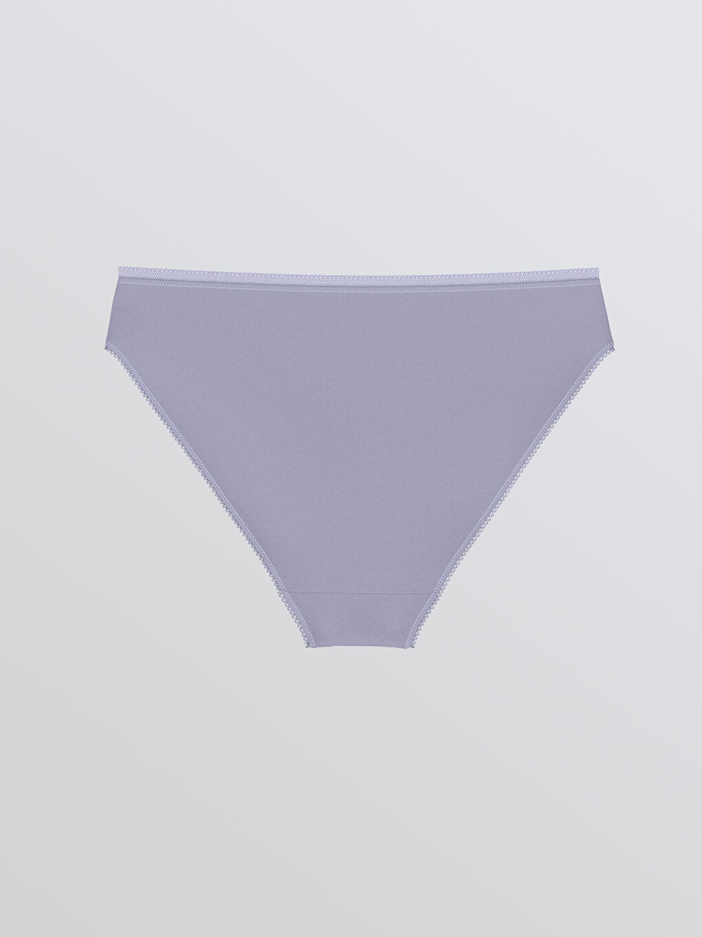 Mor Düz Bikini Külot-1