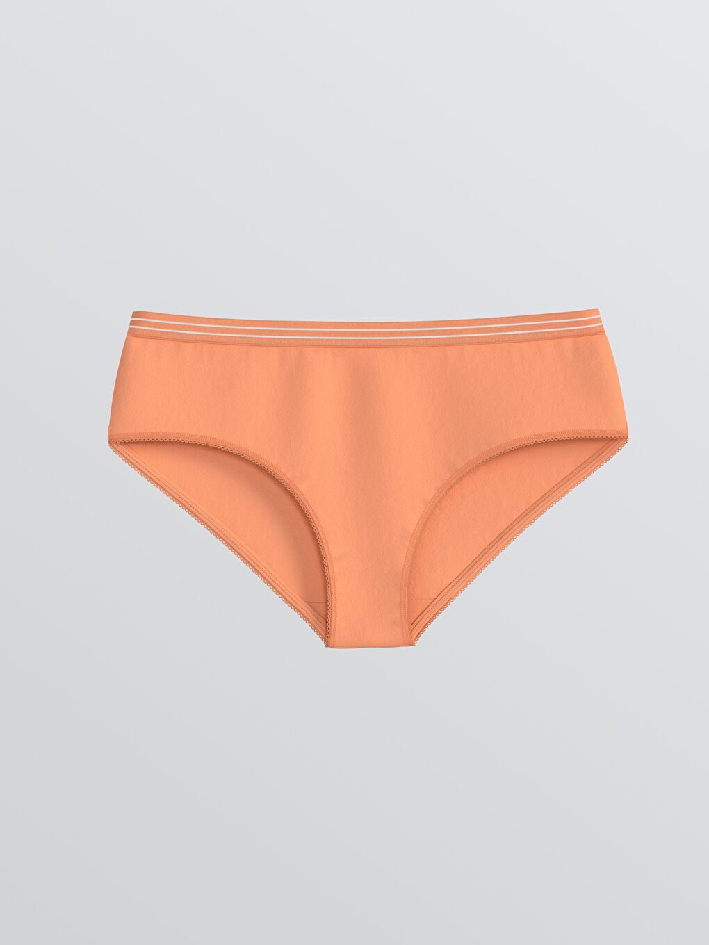 Turuncu Düz Hipster Külot