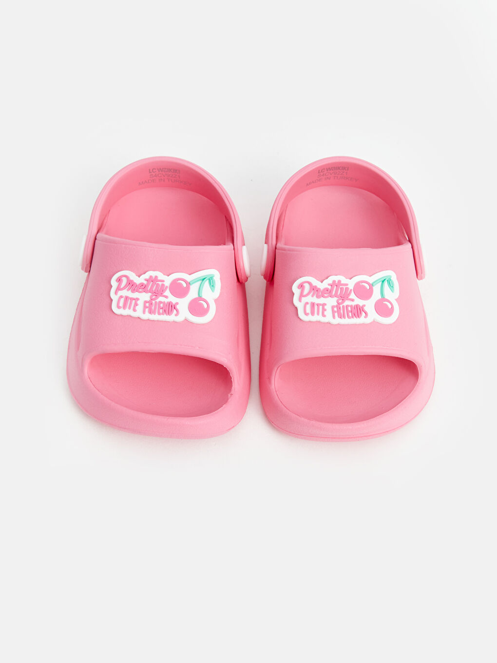 LCW STEPS Pembe Baskılı Kız Bebek Plaj Sandaleti - 2