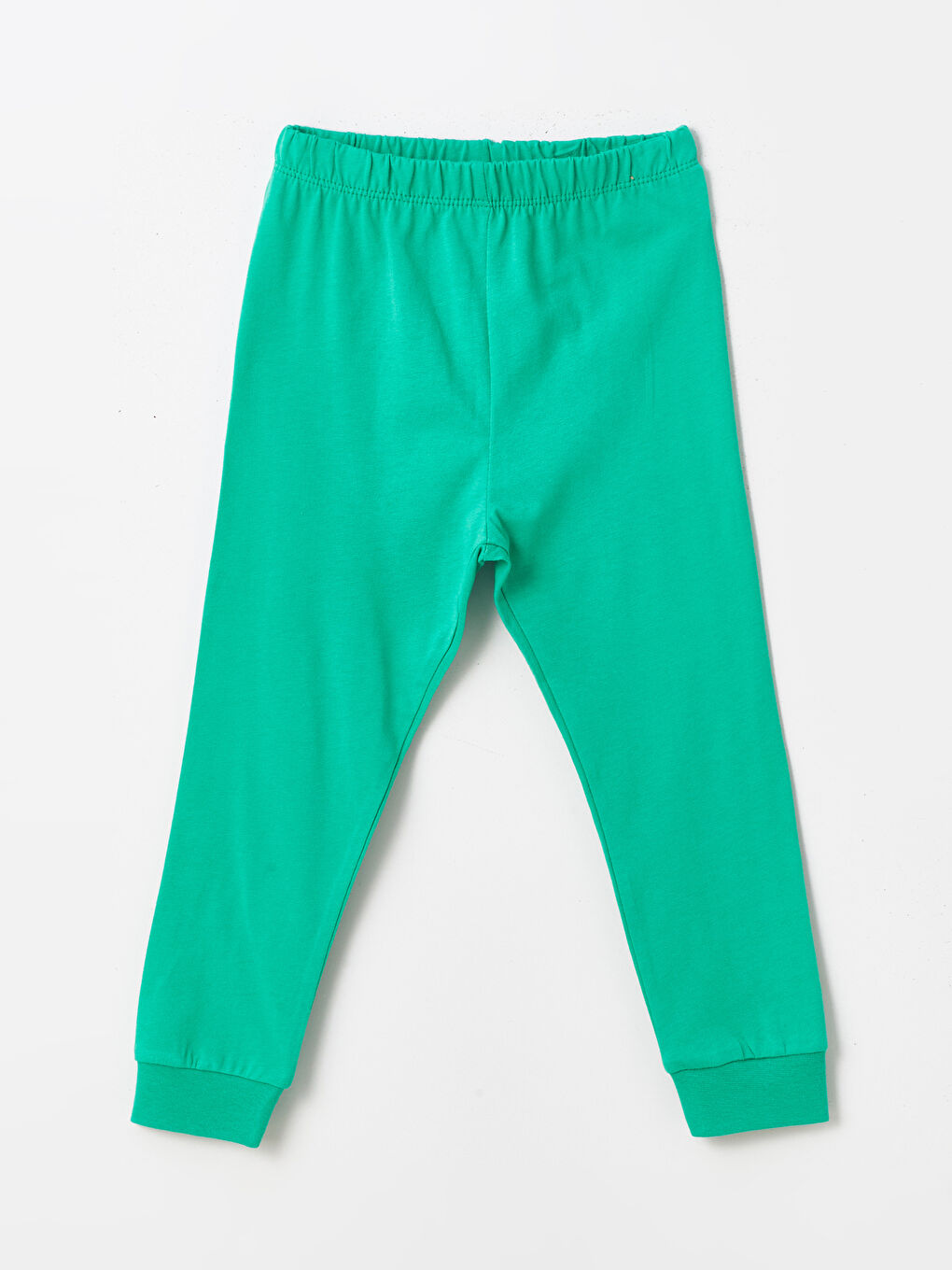 LCW baby Yeşil Beli Lastikli Erkek Bebek Pijama Alt