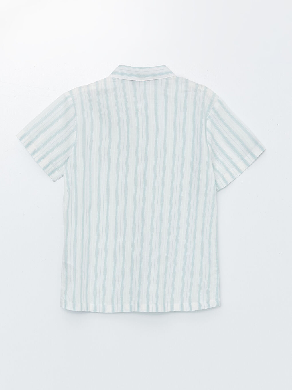 Striped Short Sleeve Boys' Shirt -S4DA43Z4-LEN