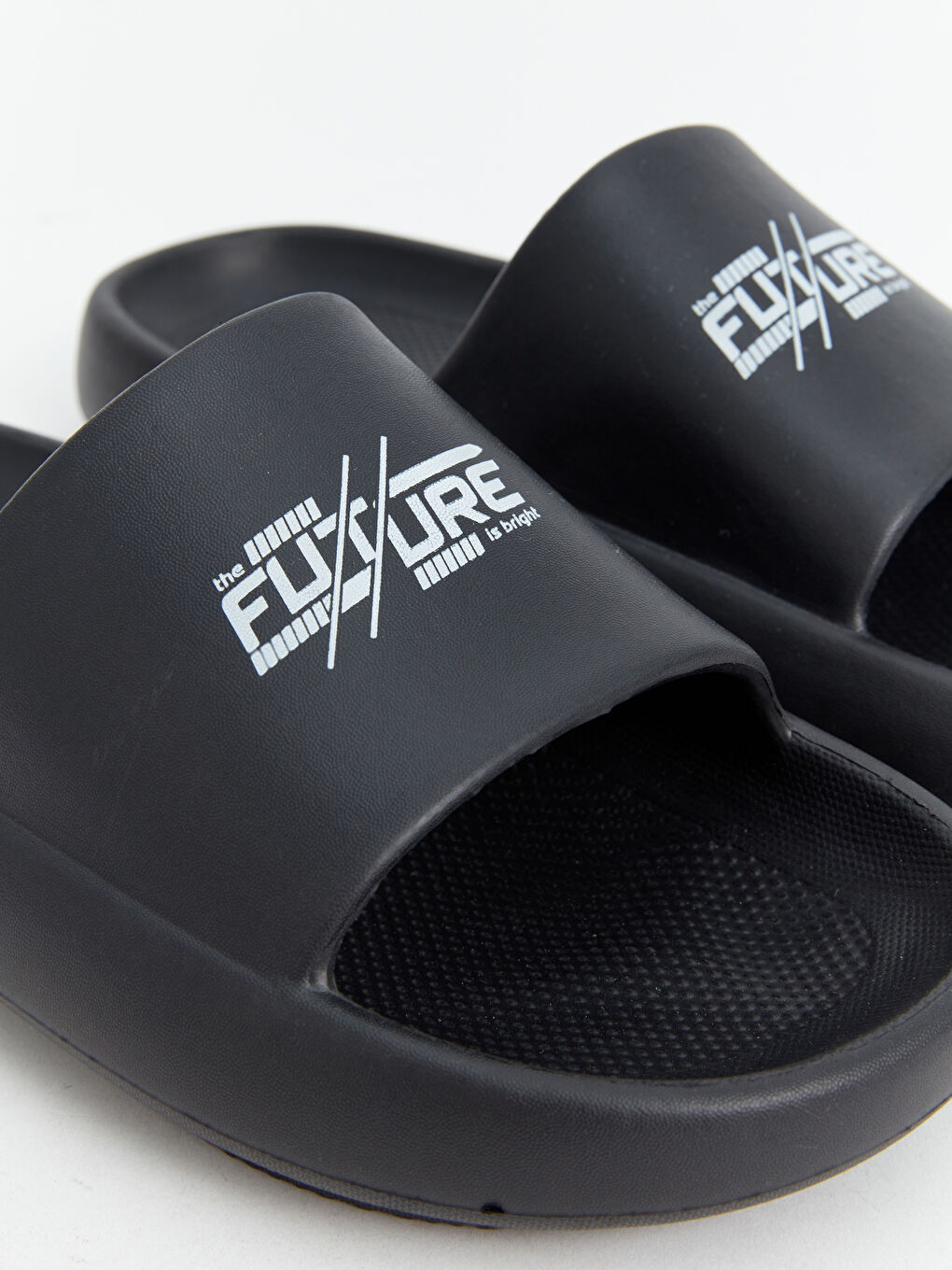 Single-Band Printed Men's Slippers -S4DA85Z8-HUC