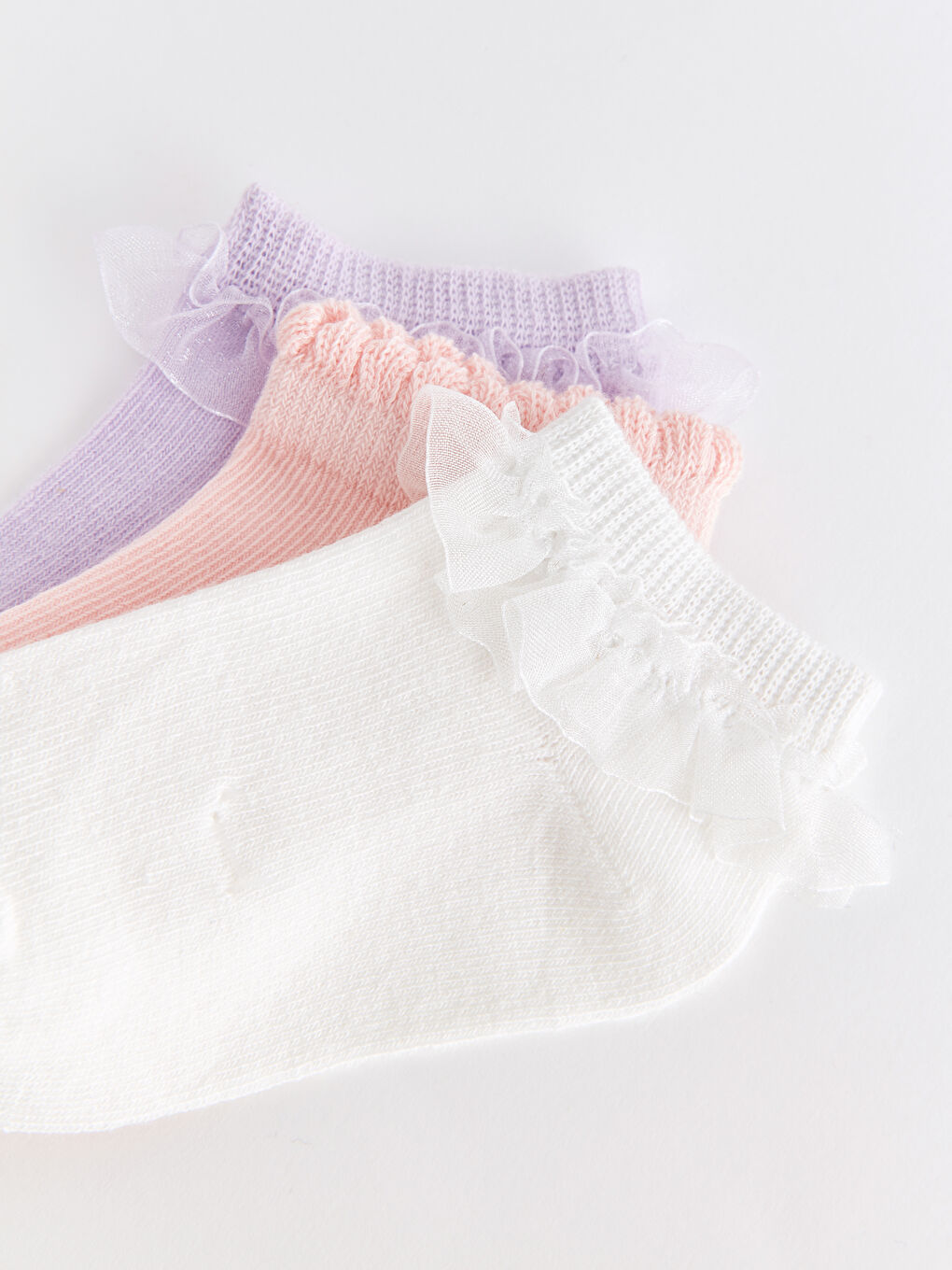 Baby Girls' Trainer Socks 3-pack -S4DA91Z1-Q6K