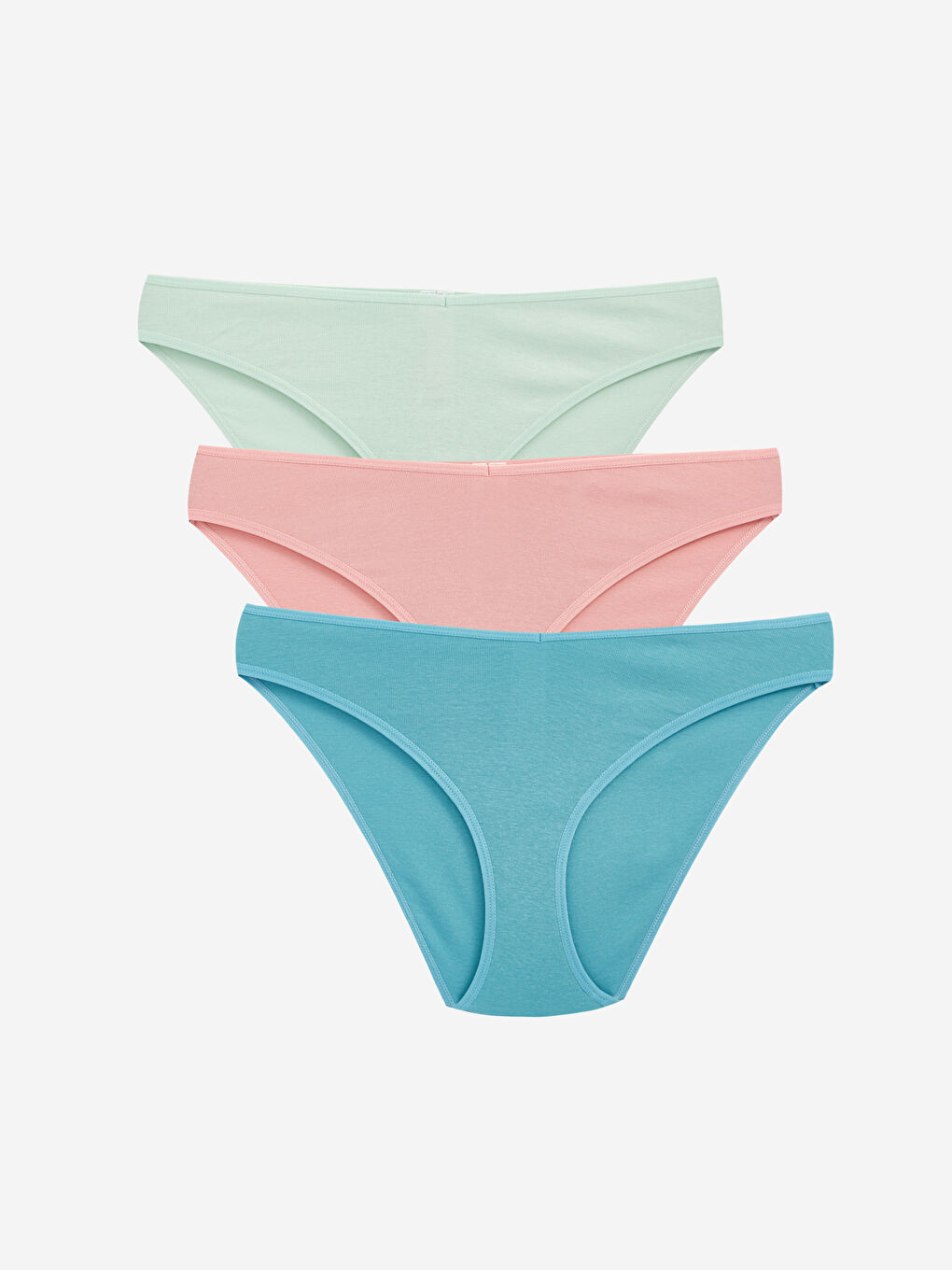 Plain Bikini Briefs 3 Pack -S4DB02Z8-FGV