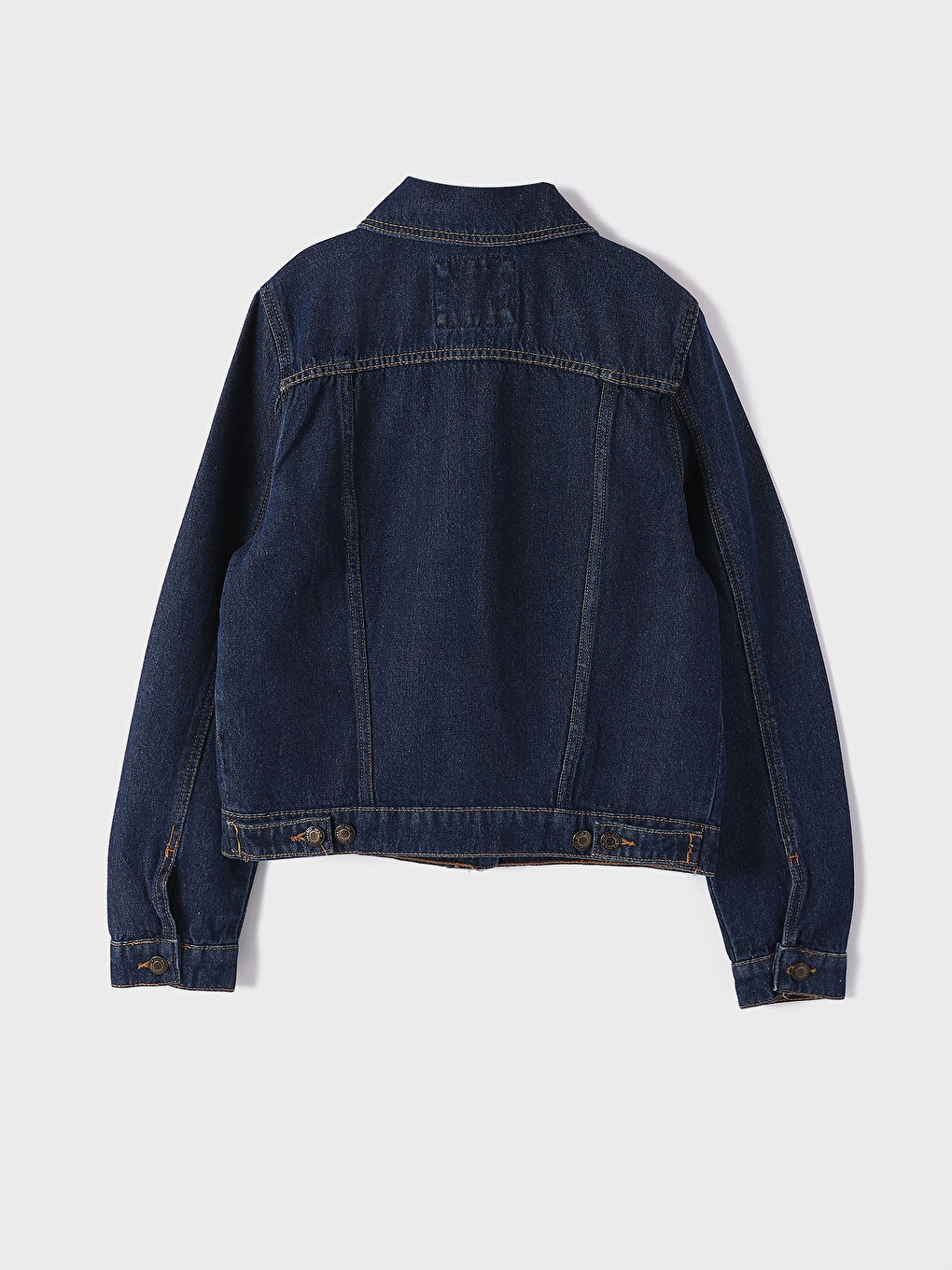 جاكيت جينز بياقة للسيدات-1