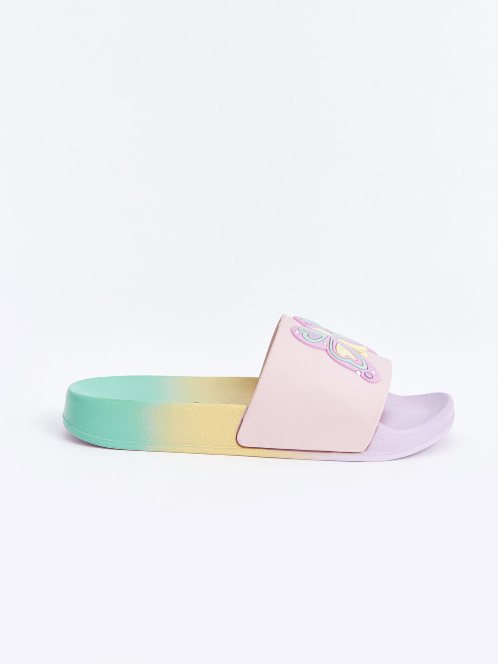 LCW STEPS Butterfly Printed Girls' Slippers -S4DB61Z4-F9C