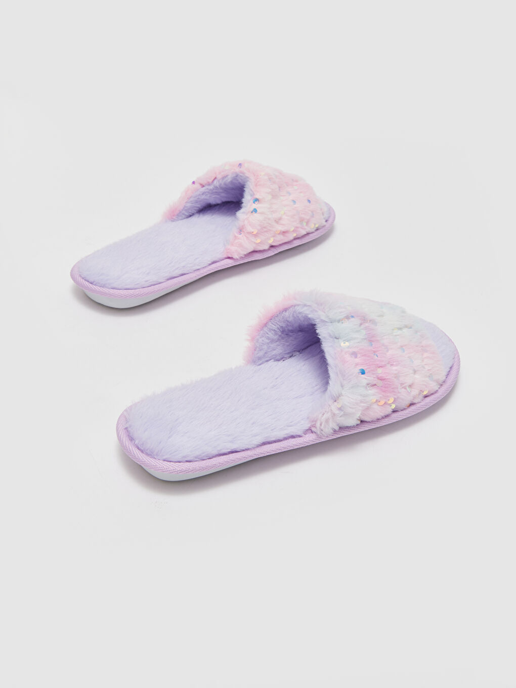 LCW HOME Plush Women's Home Slippers -S4DB73Z8-VZE