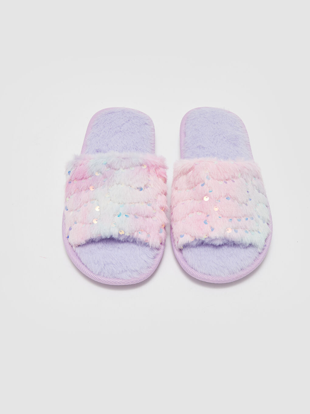 LCW HOME Plush Women's Home Slippers -S4DB73Z8-VZE