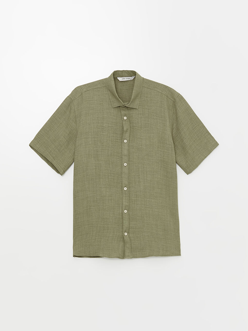 Regular Fit Short Sleeve Men's Shirt -S4DB85Z8-S3L