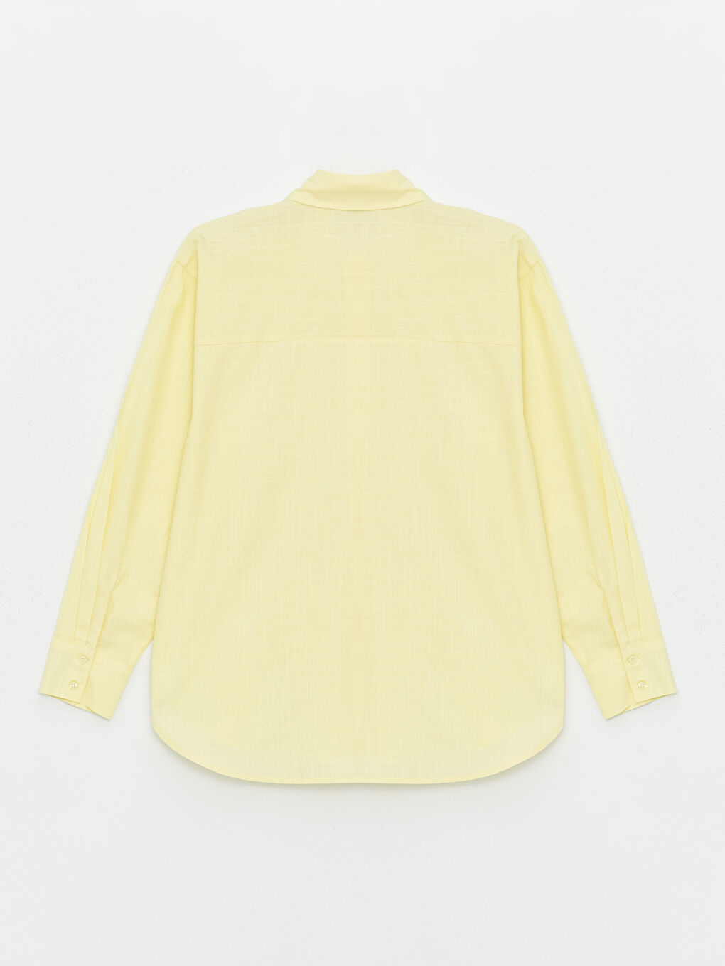 Plain Long Sleeve Oversize Women's Shirt -S4DC08Z8-QW8