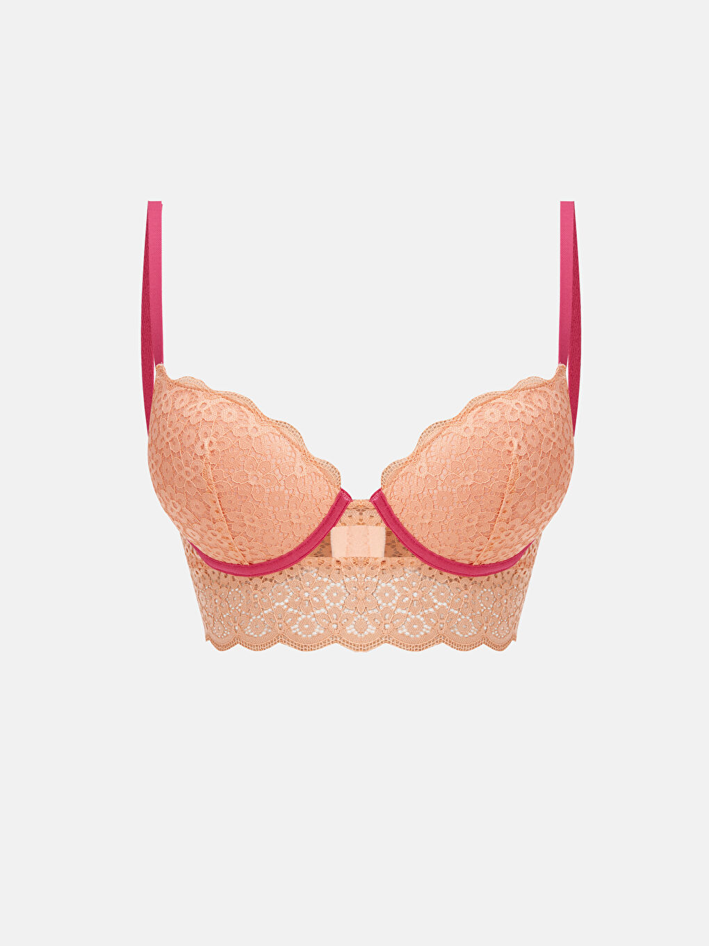 LCW DREAM Wired Half Padded Lace T-Shirt Bra -S4DC91Z8-VHF