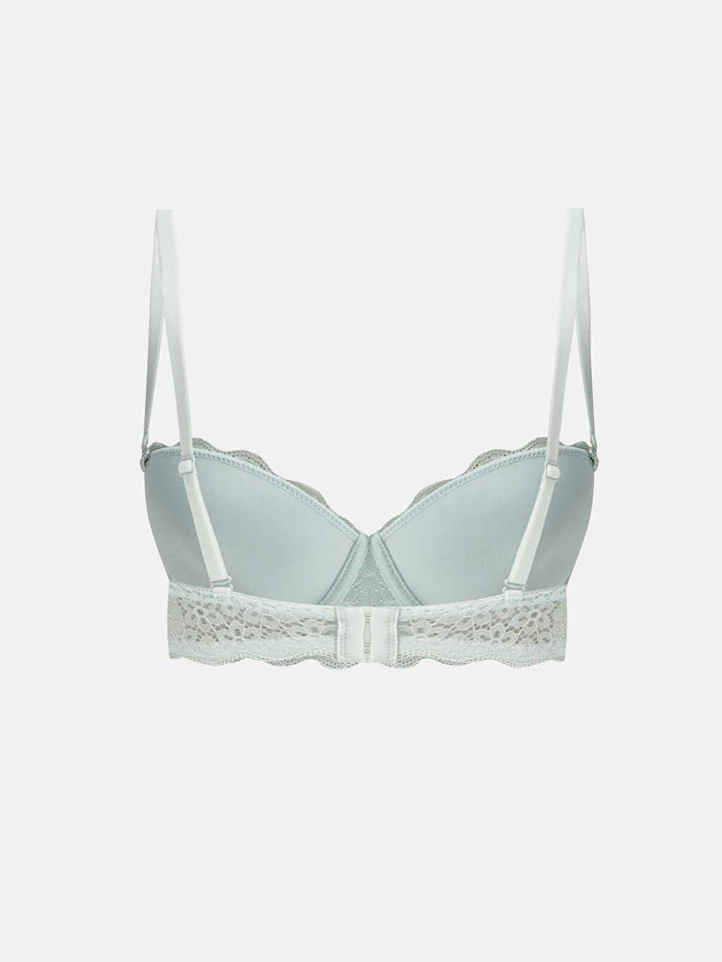 Wired Lightly Padded Lace Strapless Bra -S4DC94Z8-FUE