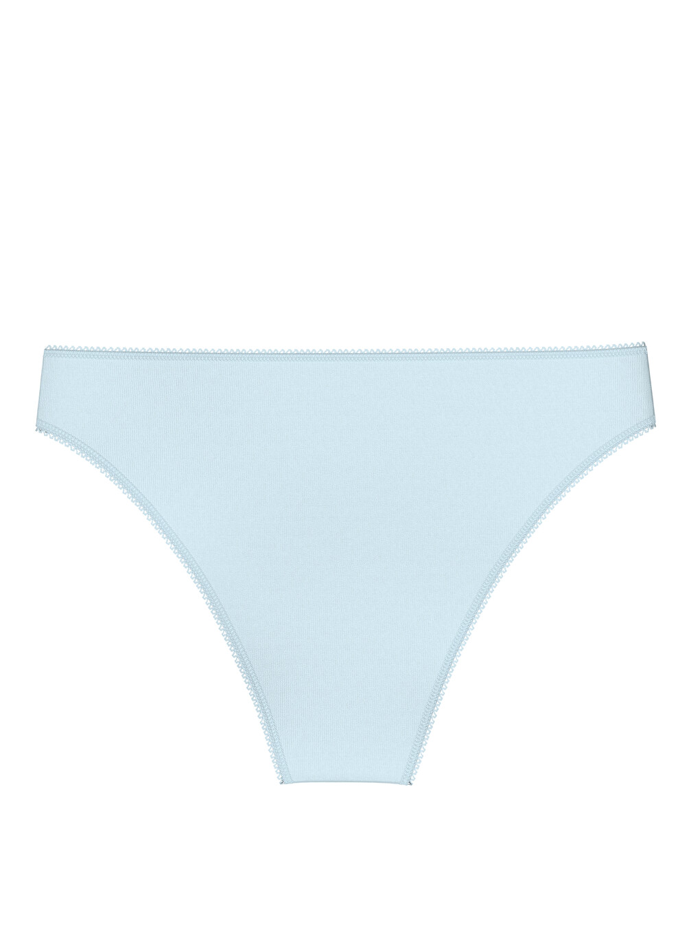 Mavi Düz Brazilian Külot-1