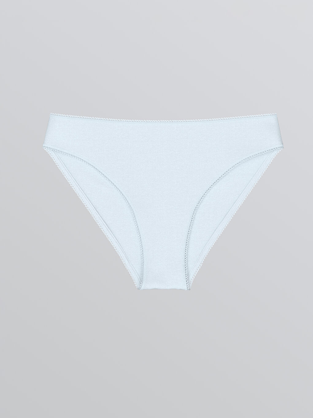 Mavi Düz Bikini Külot