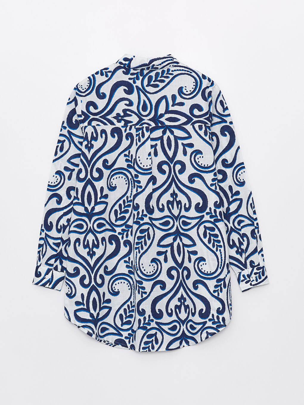 Patterned Long Sleeve Women's Shirt Tunic -S4DD80Z8-LQQ