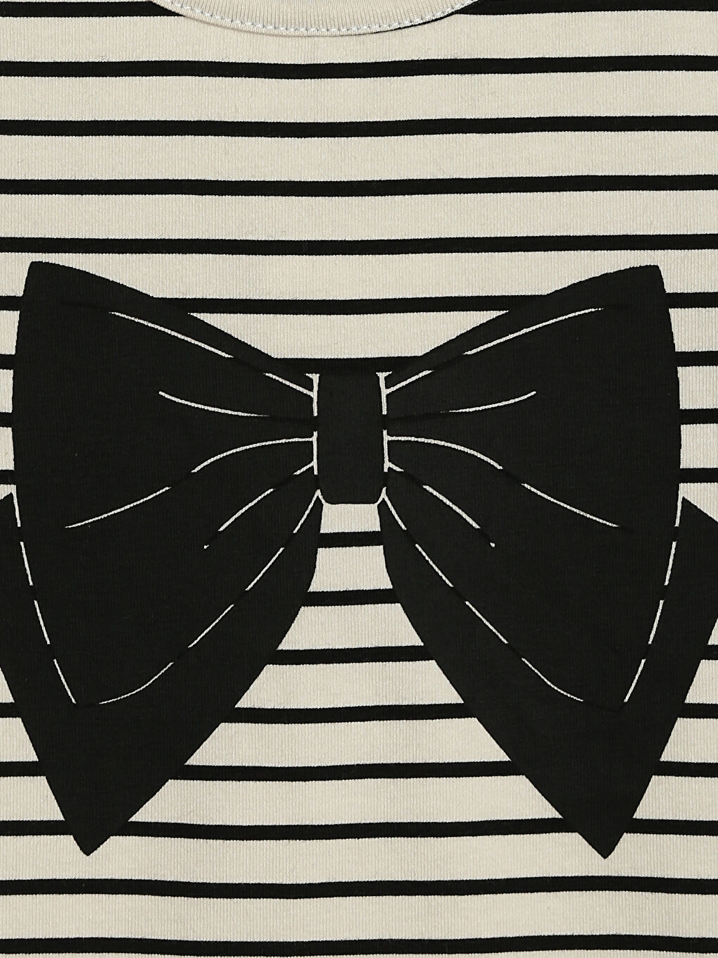 Rundhalsausschnitt Kurzarm Gestreift Baby Mädchen T-Shirt-3