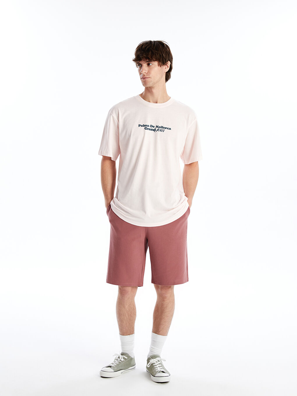 Slim Fit Mens Bermuda Shorts -S4DE79Z8-Y9Y