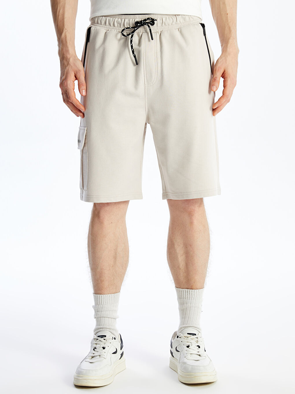 Standard Fit Men's Bermuda Shorts -S4DE80Z8-RTC