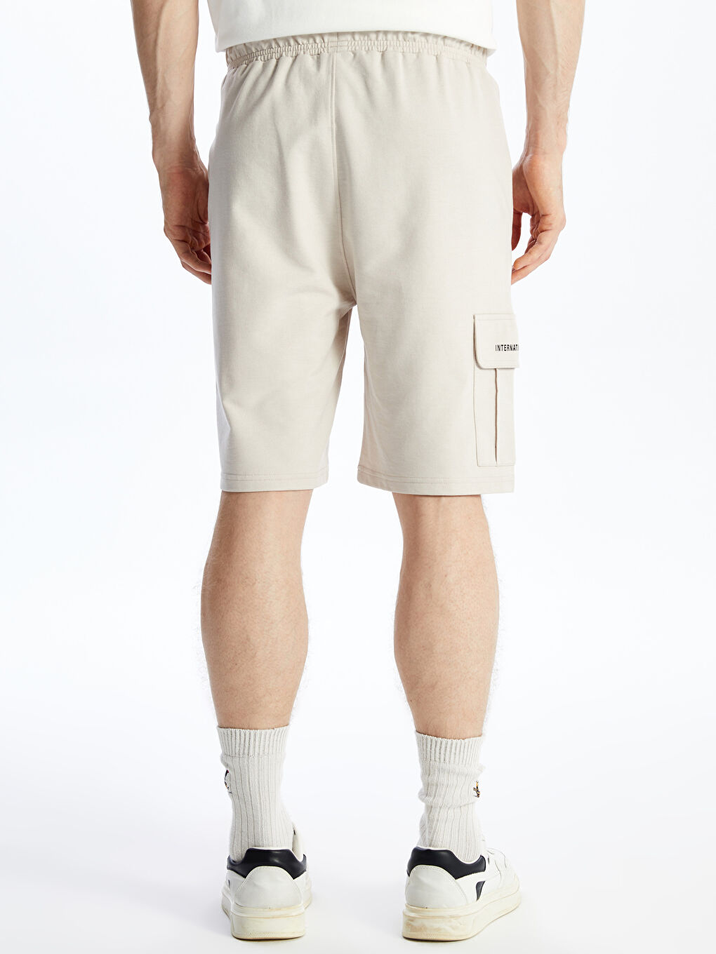 Standard Fit Men's Bermuda Shorts -S4DE80Z8-RTC