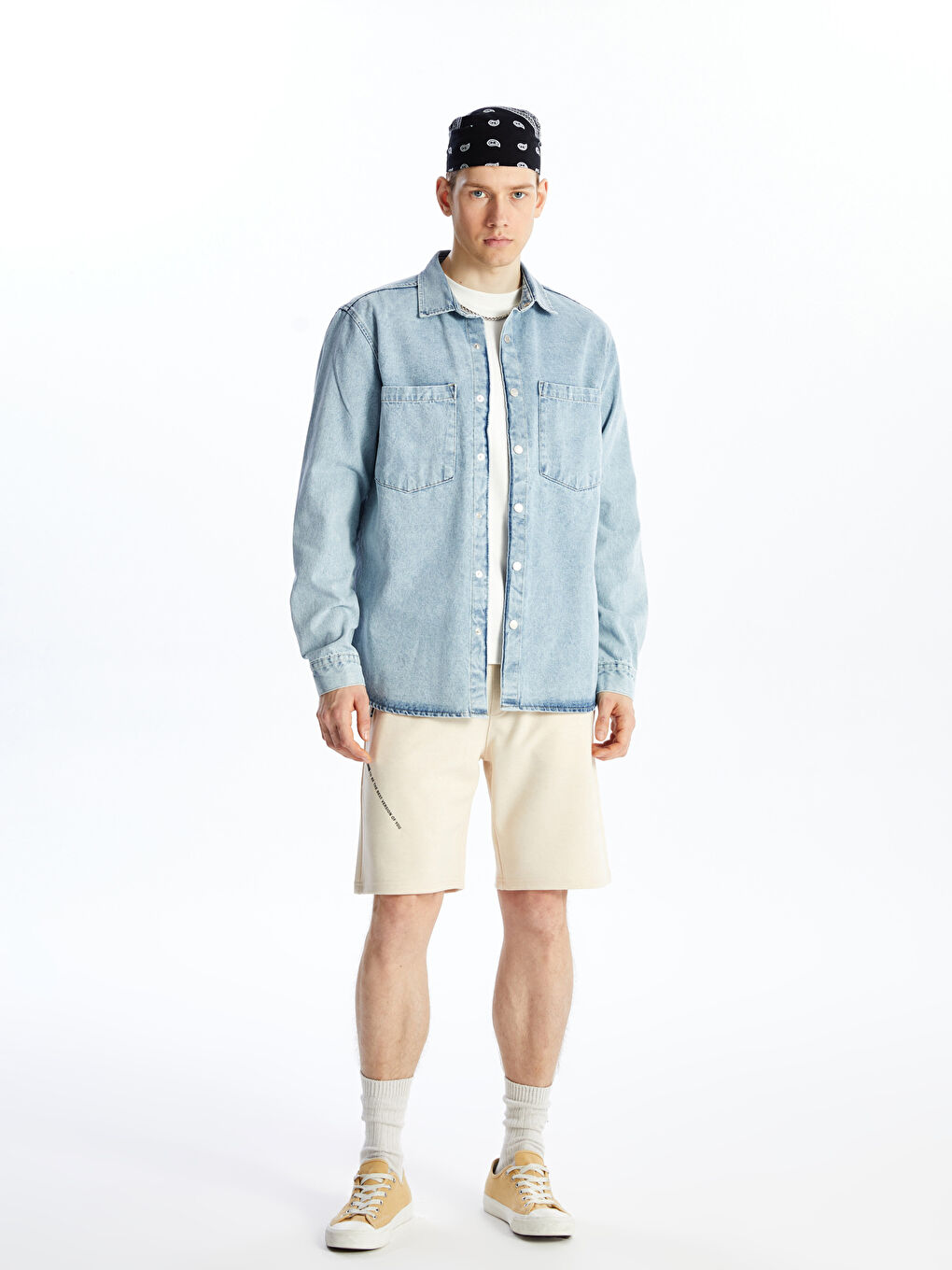 Slim Fit Men's Shorts -S4DE96Z8-FQF