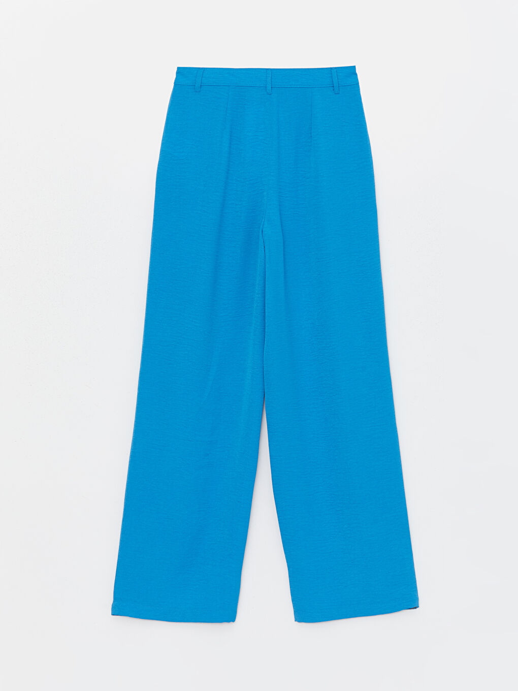 LC Waikiki Široke Ženske Pantalone Jednostavnog Kroja Izgleda Lana -S4DF03Z8-SV6
