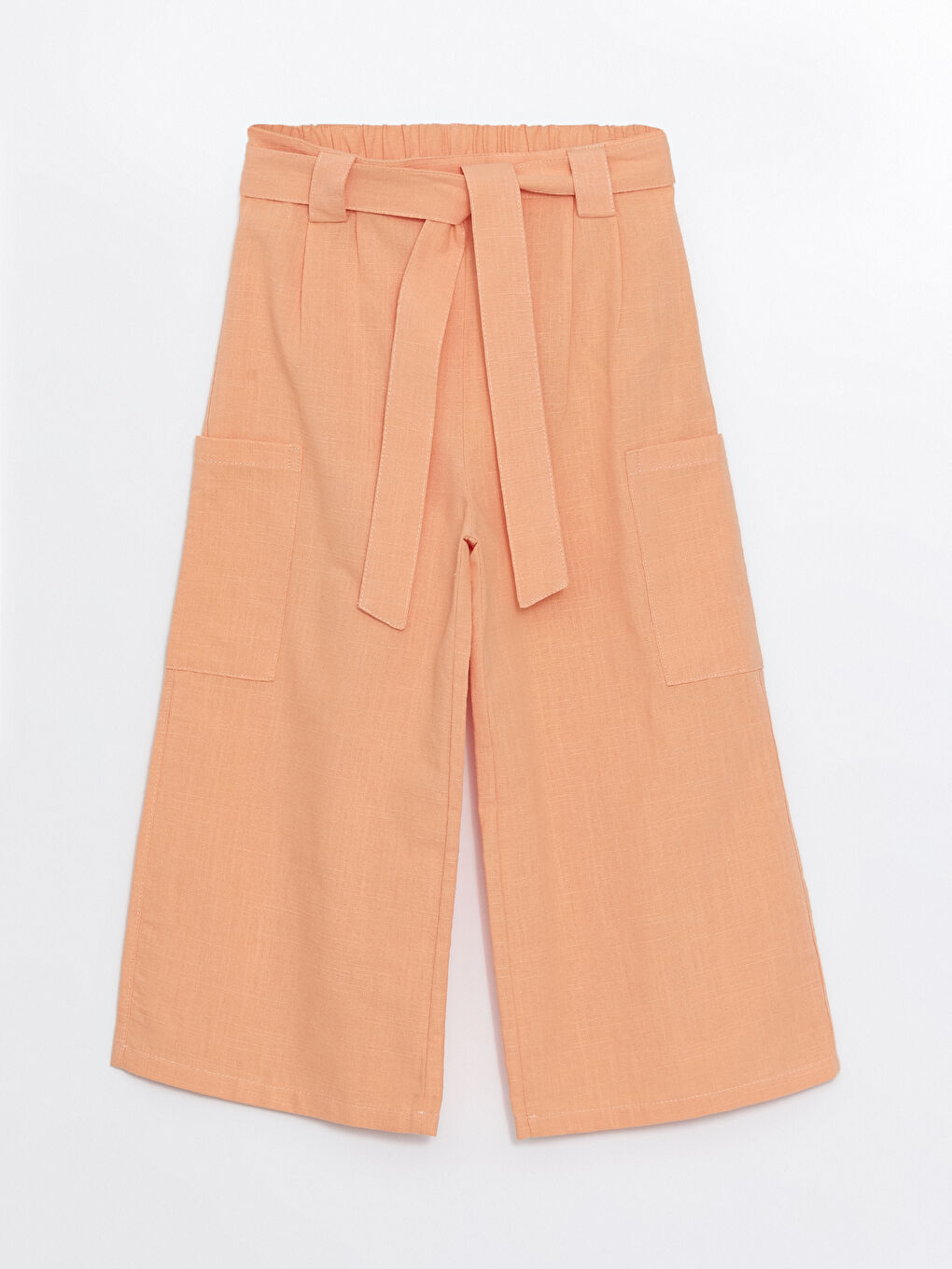 Mercan Beli Lastikli Kız Çocuk Kapri