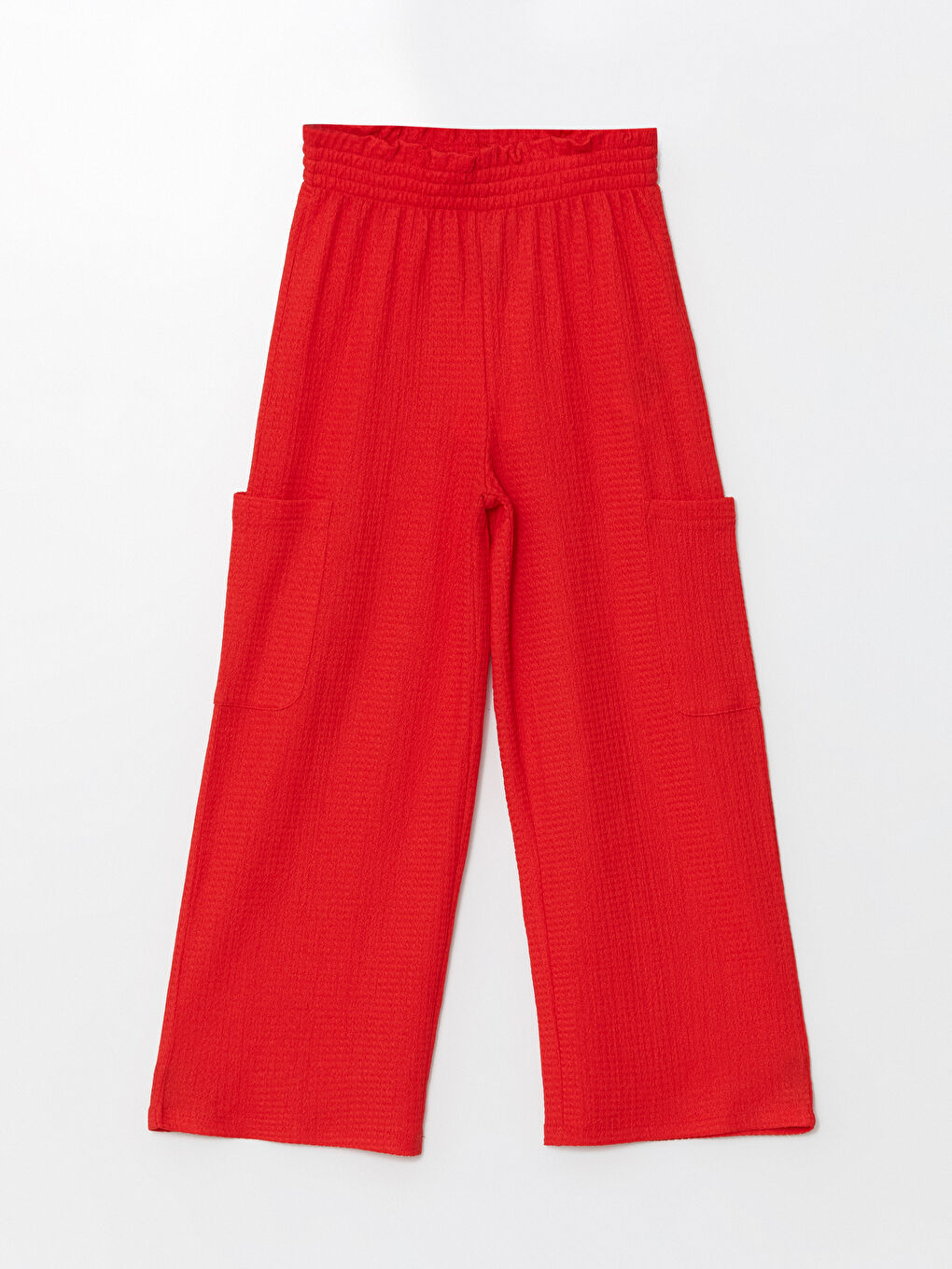 Pantaloni Cargo pentru Fete cu Talie Elastică