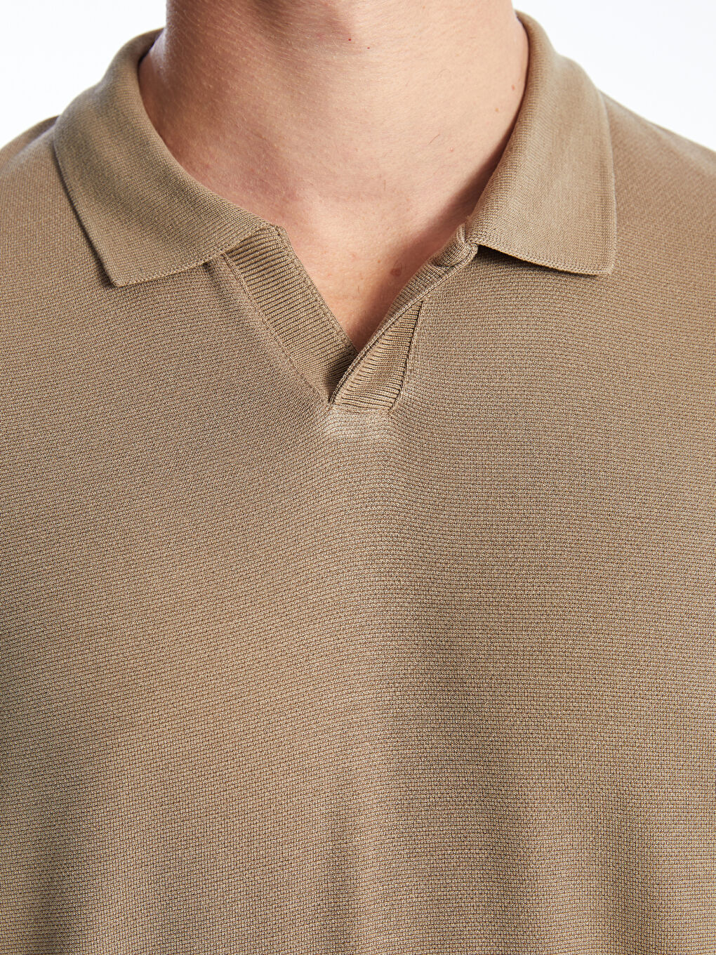 Polo Neck Short Sleeve Men's T-Shirt -S4DG37Z8-PSD