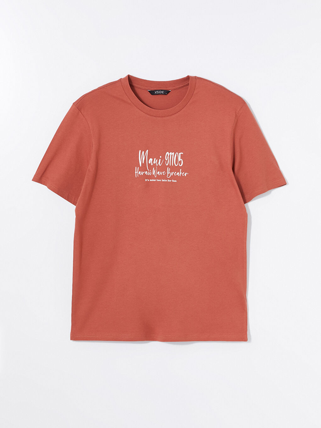 Crew Neck Short Sleeve Printed Combed Cotton Men's T-shirt -S4DH11Z8-GZZ